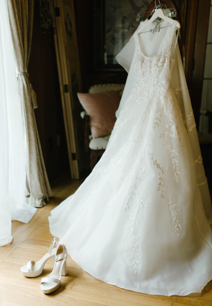 bridal gown
