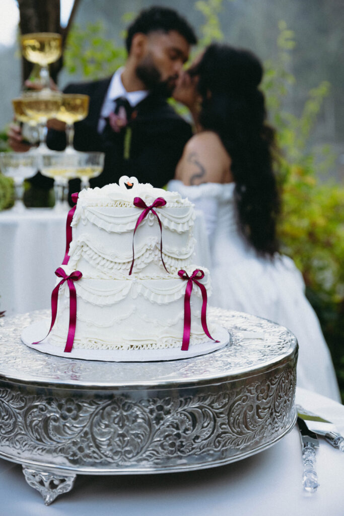 Skykomish River elopement couple riverside in Index WA